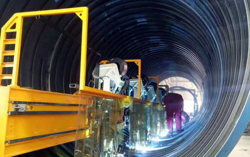 Tank truck intelligent production line