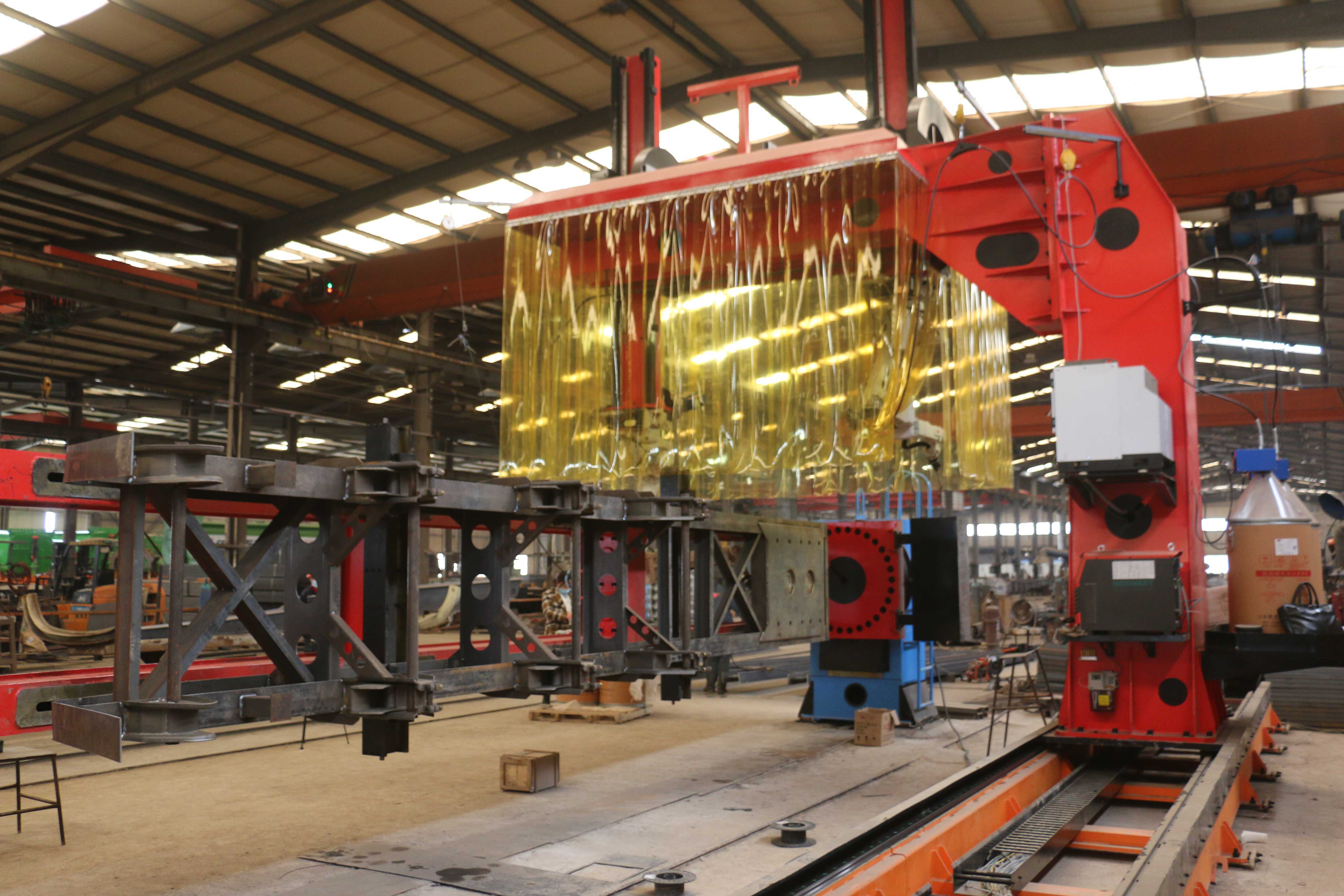 The frame welding robot