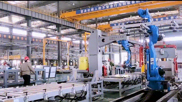 Aluminum alloy van production line process flow diagram